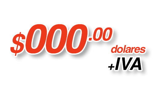 Precio dgp5550e 00 dolares más IVA