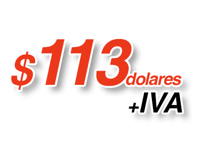 Precio Mag One Precio 113 dolares más IVA